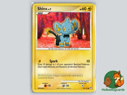 Shinx (98/130) - Diamond & Pearl Pokémon Card
