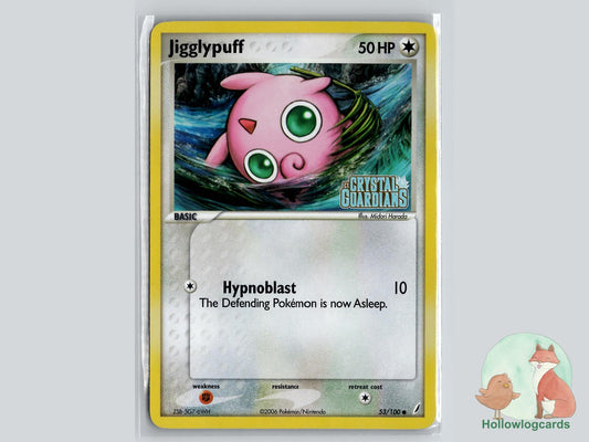 Jigglypuff (53/100) - Crystal Guardians Pokémon Card