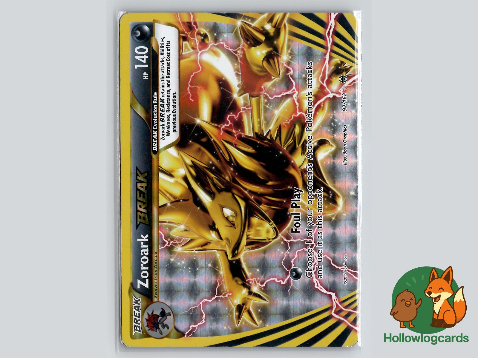Zoroark BREAK (92/162) - BREAKthrough Pokémon Card
