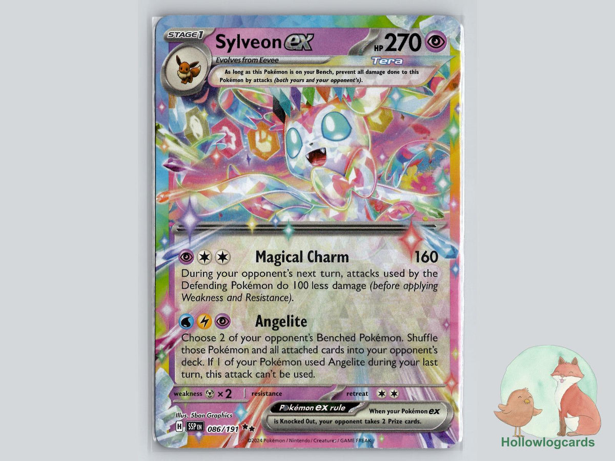 Sylveon ex (086/191) - Surging Sparks Pokémon Card