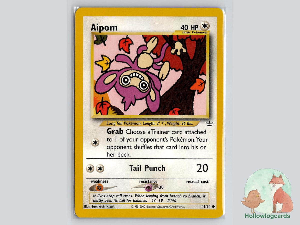 Aipom (41/64) - Neo Revelation Pokémon Card