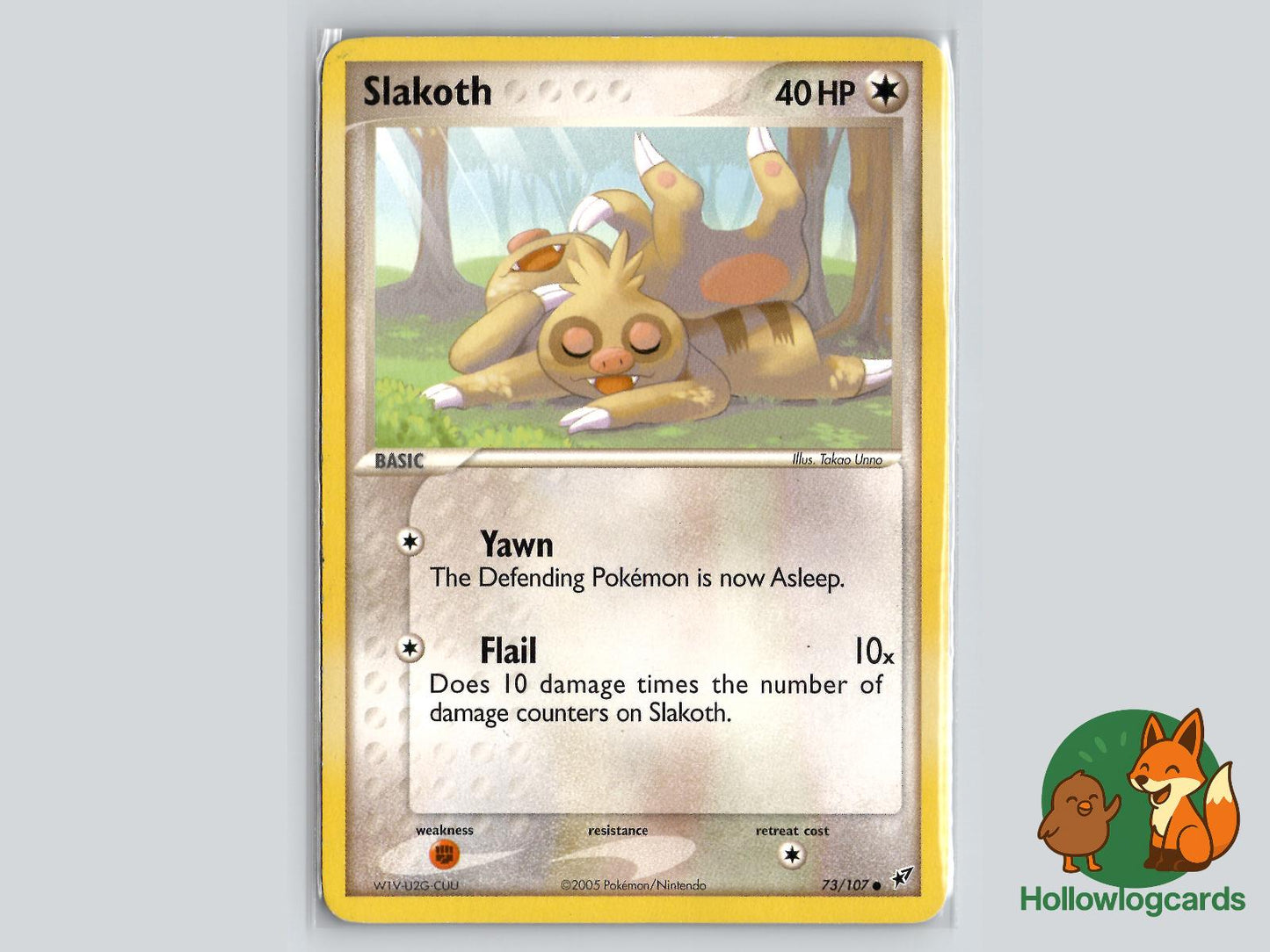 Slakoth (73/107) - Deoxys Pokémon Card