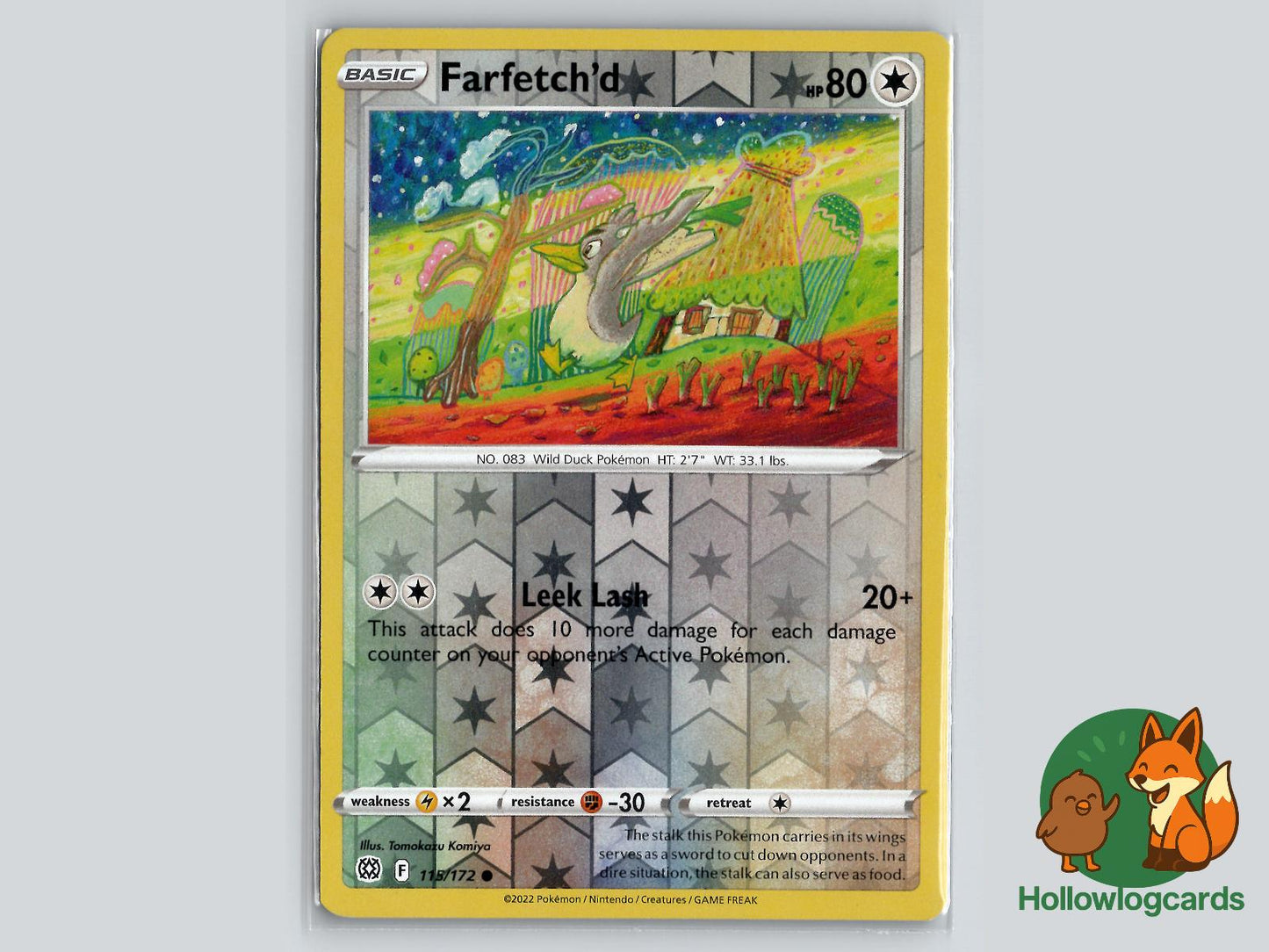 Farfetch'd (115/172) - Brilliant Stars Pokémon Card