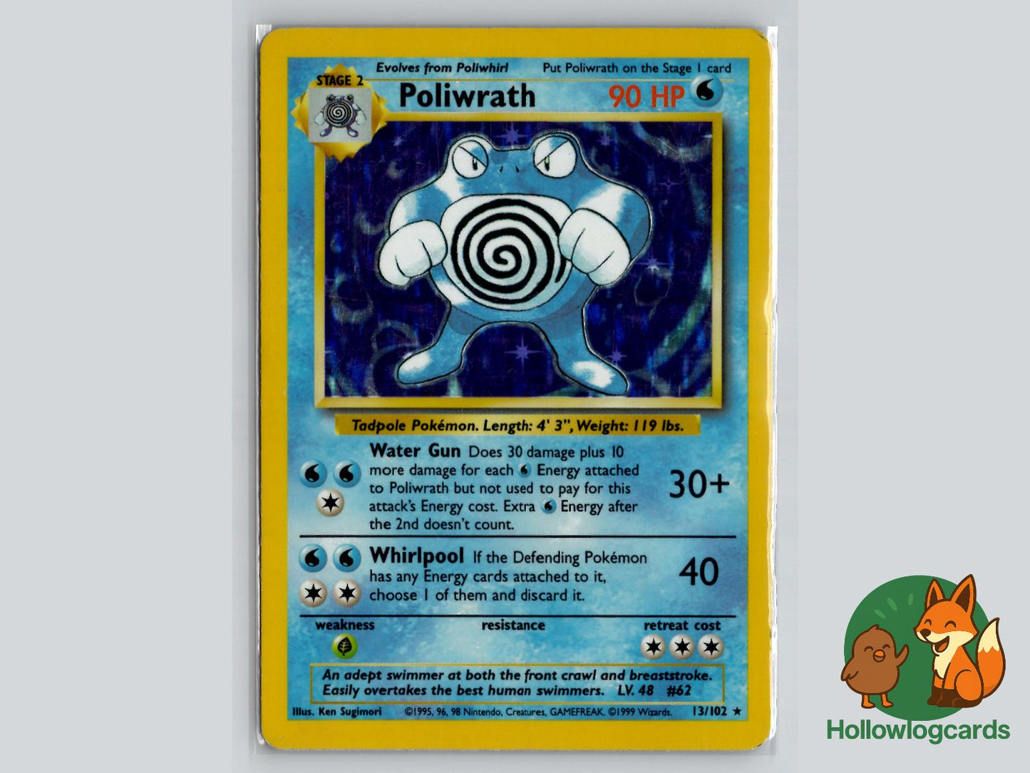 Poliwrath (13/102) - Base Pokémon Card