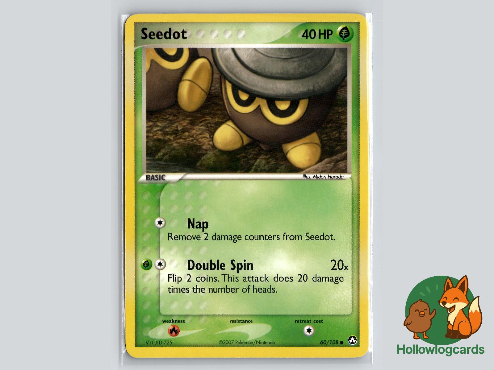 Seedot (60/108) - Power Keepers Pokémon Card