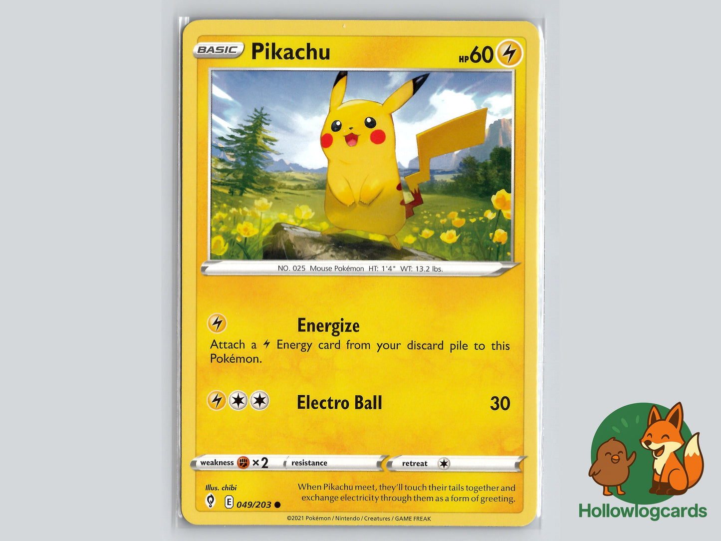 Image of Pikachu Evolving Skies (EVS) #049