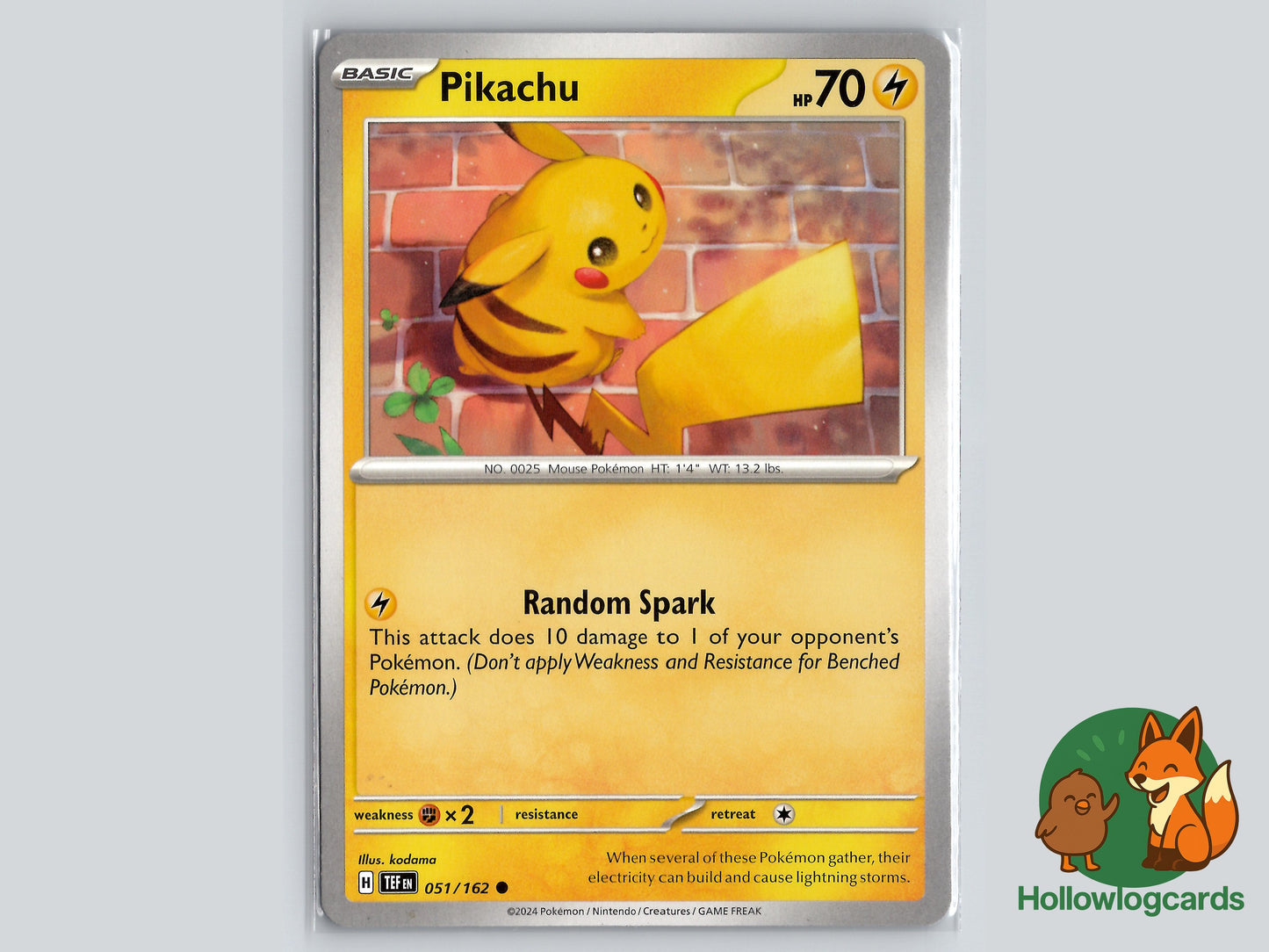 Image of Pikachu Temporal Forces (TEF) #051