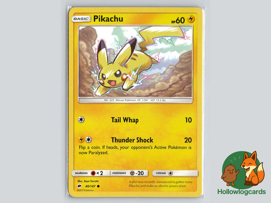Image of Pikachu Burning Shadows (BUS) #40