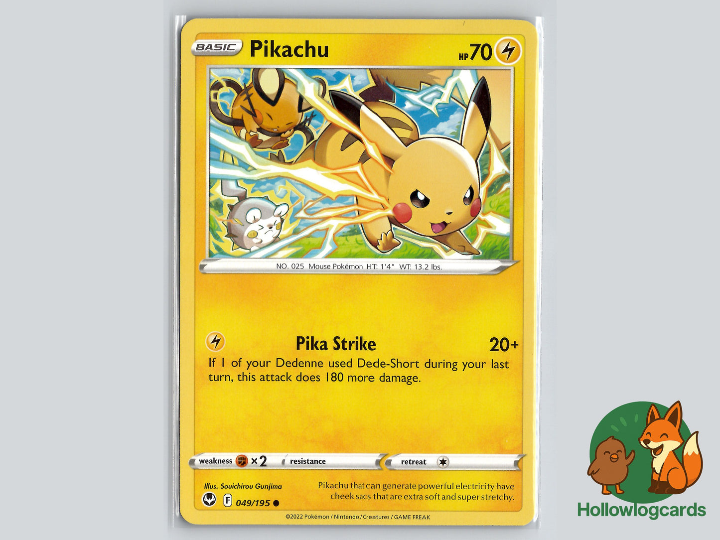 Image of Pikachu Silver Tempest (SIT) #049
