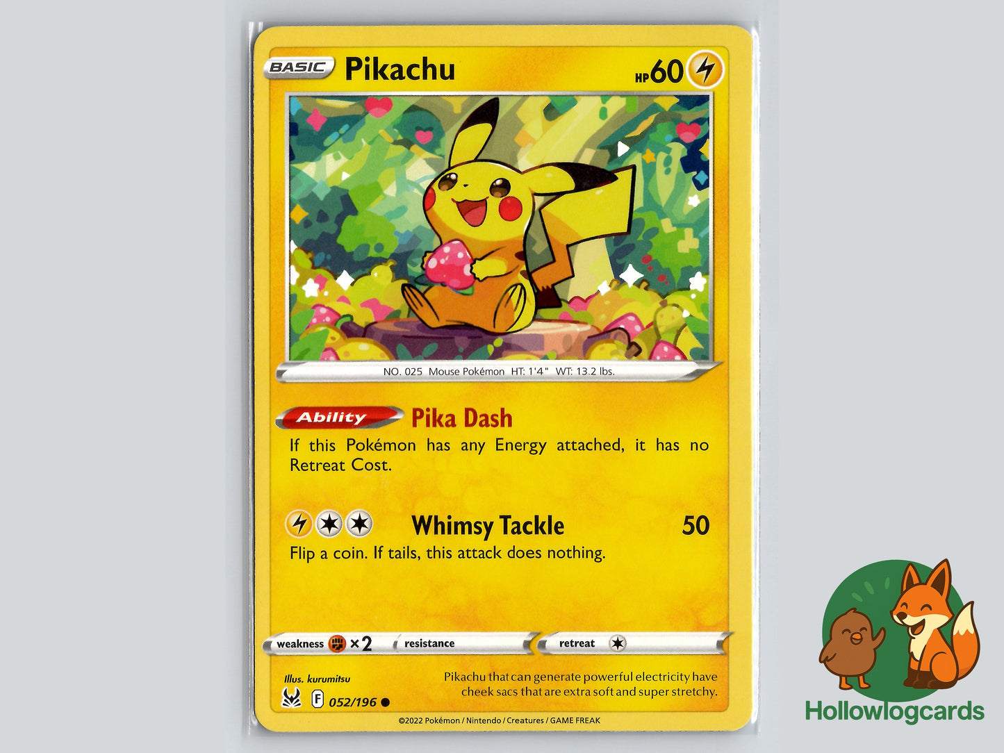 Image of Pikachu Lost Origin (LOR) #052