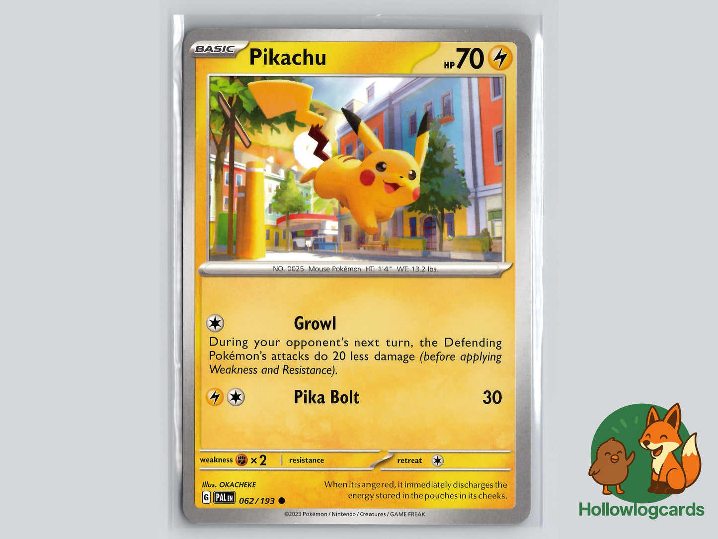 Image of Pikachu Paldea Evolved (PAL) #062