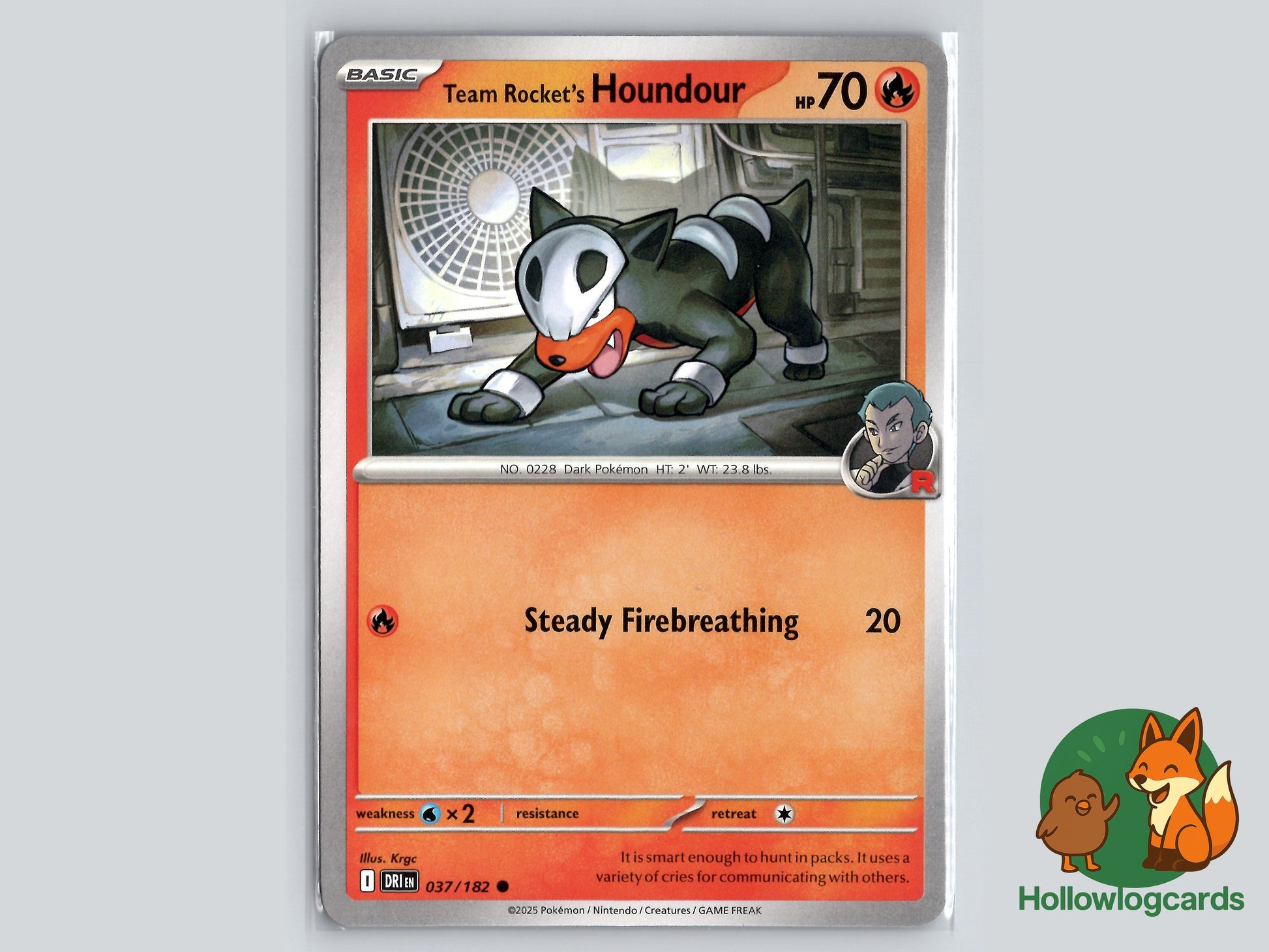 Image of Team Rockets Houndour Destined Rivals (DRI) #037