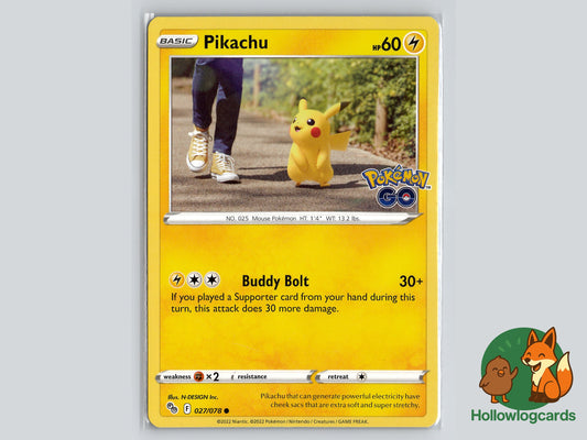 Image of Pikachu Pokemon Go (pgo) #27