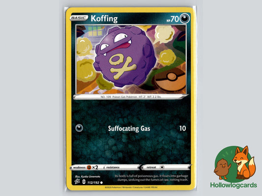 Image of Koffing Rebel Clash (RCL) #112