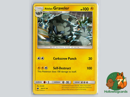 Image of Alolan Graveler Crimson Invasion (CIN) #33