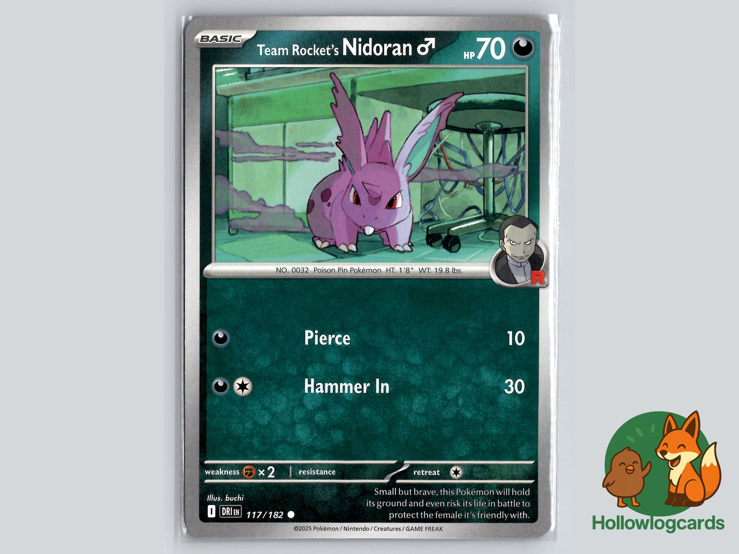 Image of Team Rockets Nidoran♂ Destined Rivals (DRI) #117