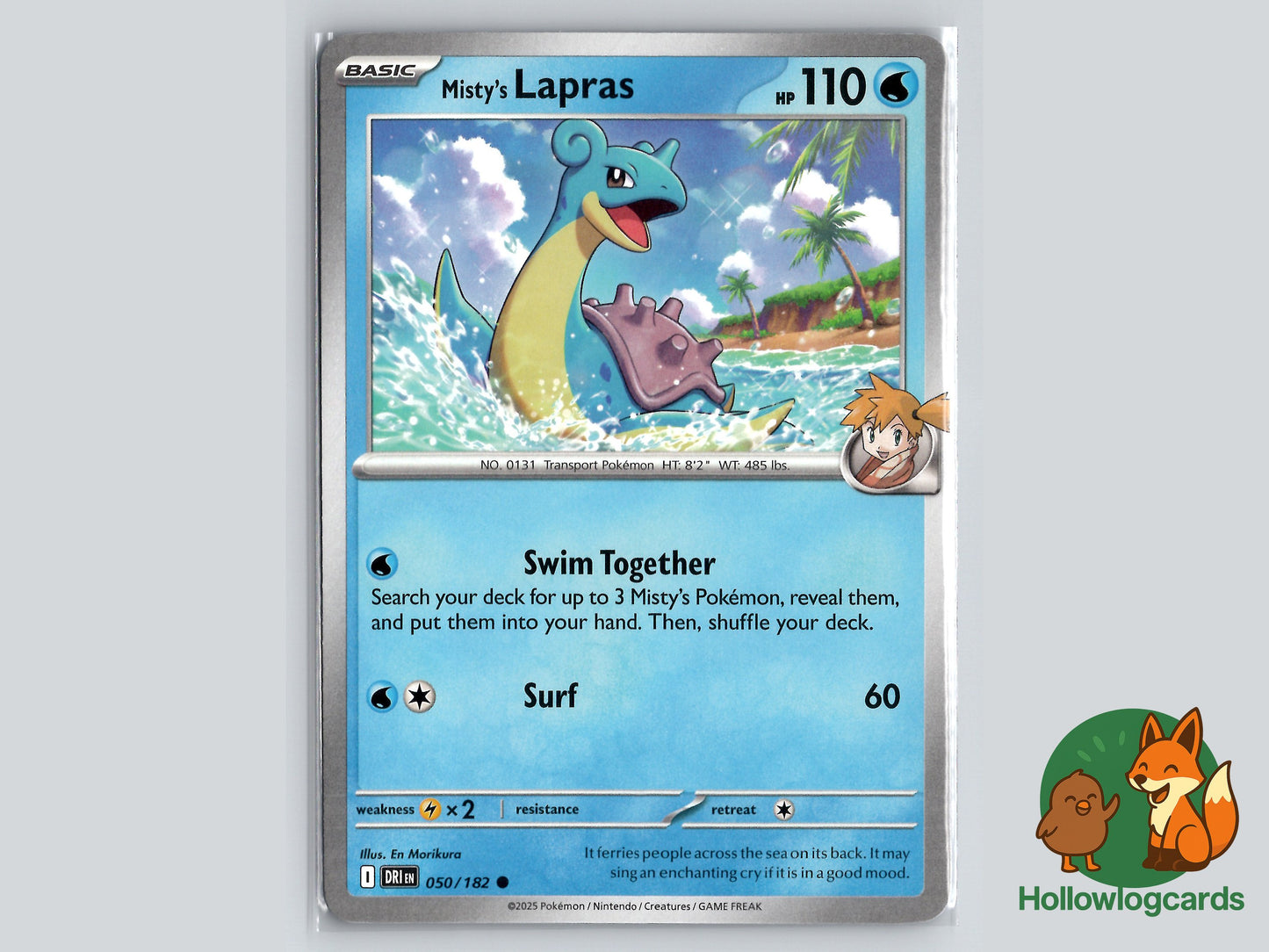Image of Mistys Lapras Destined Rivals (DRI) #050