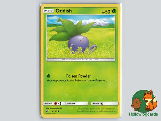 Image of Oddish Burning Shadows (BUS) #4