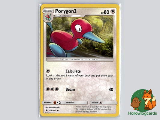 Image of Porygon2 Burning Shadows (BUS) #104