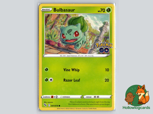 Image of Bulbasaur Pokemon Go (pgo) #01