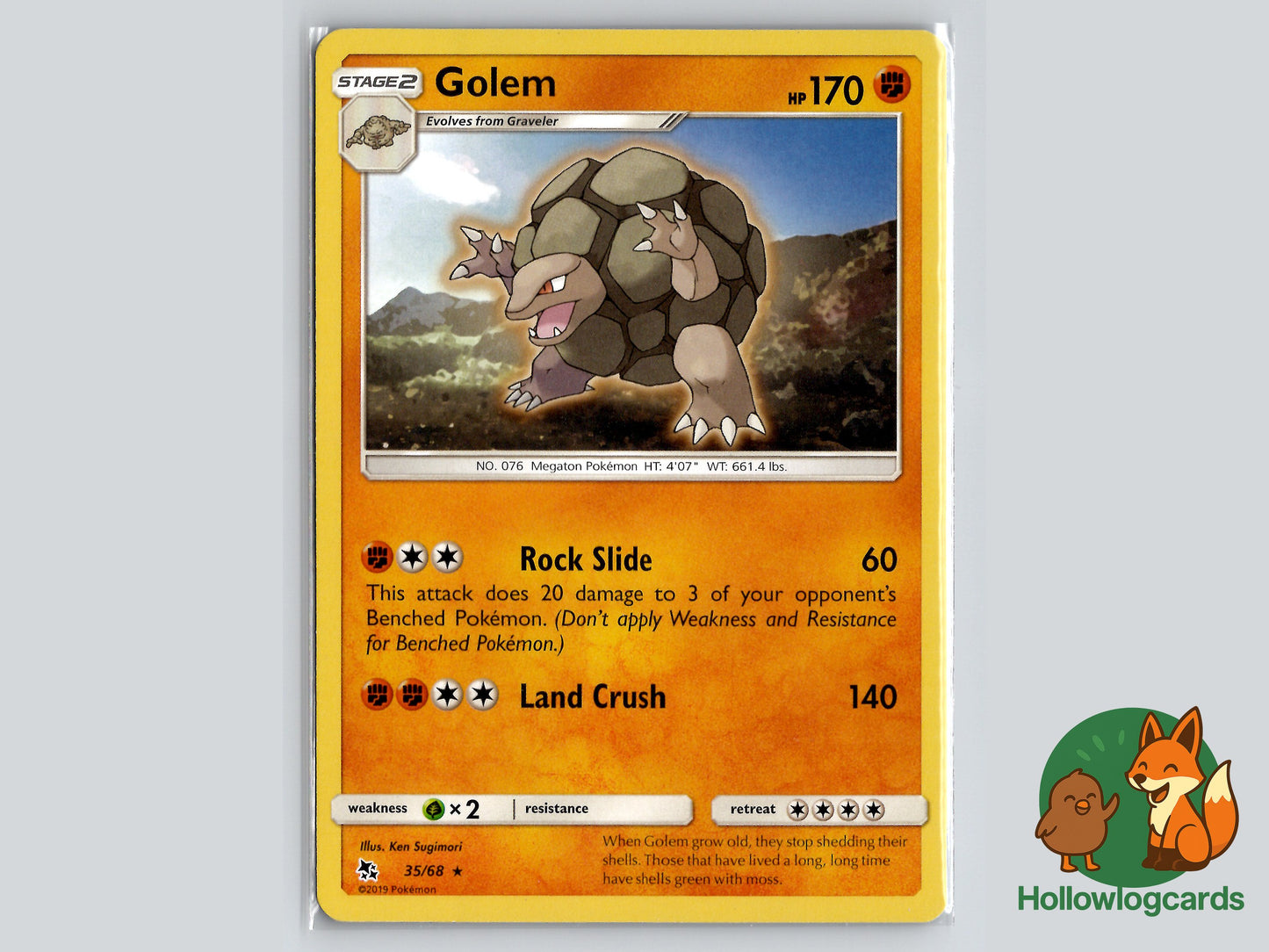 Image of Golem Hidden Fates (HIF) #035
