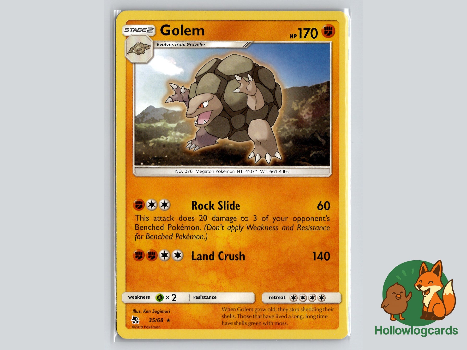 Image of Golem Hidden Fates (HIF) #035