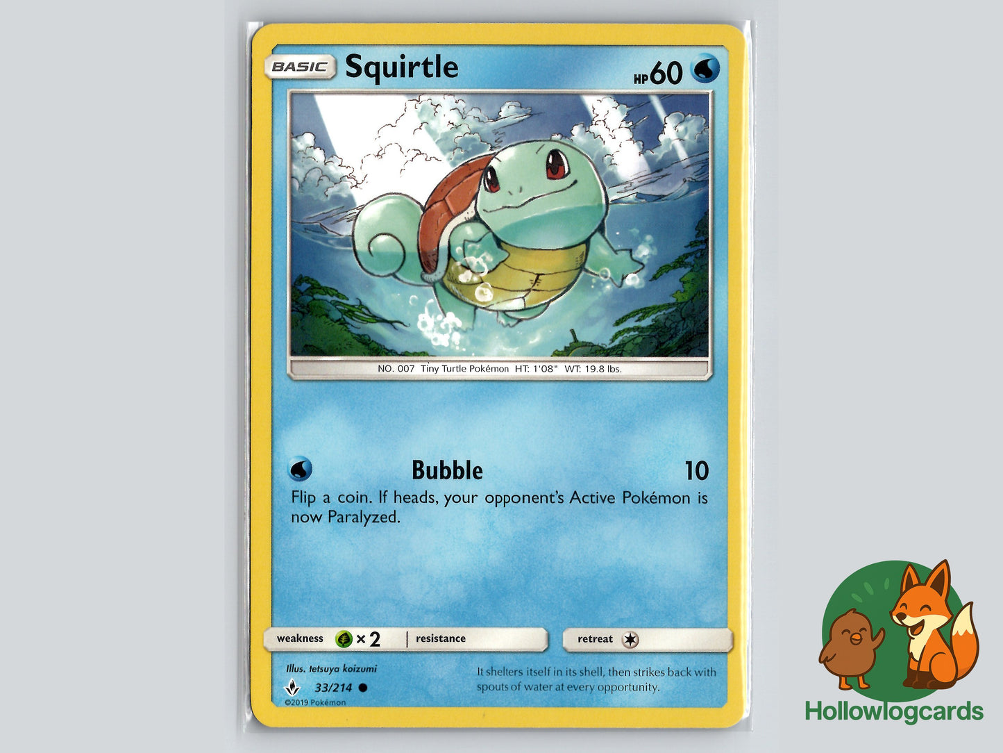 Image of Squirtle Unbroken Bonds (UNB) #33
