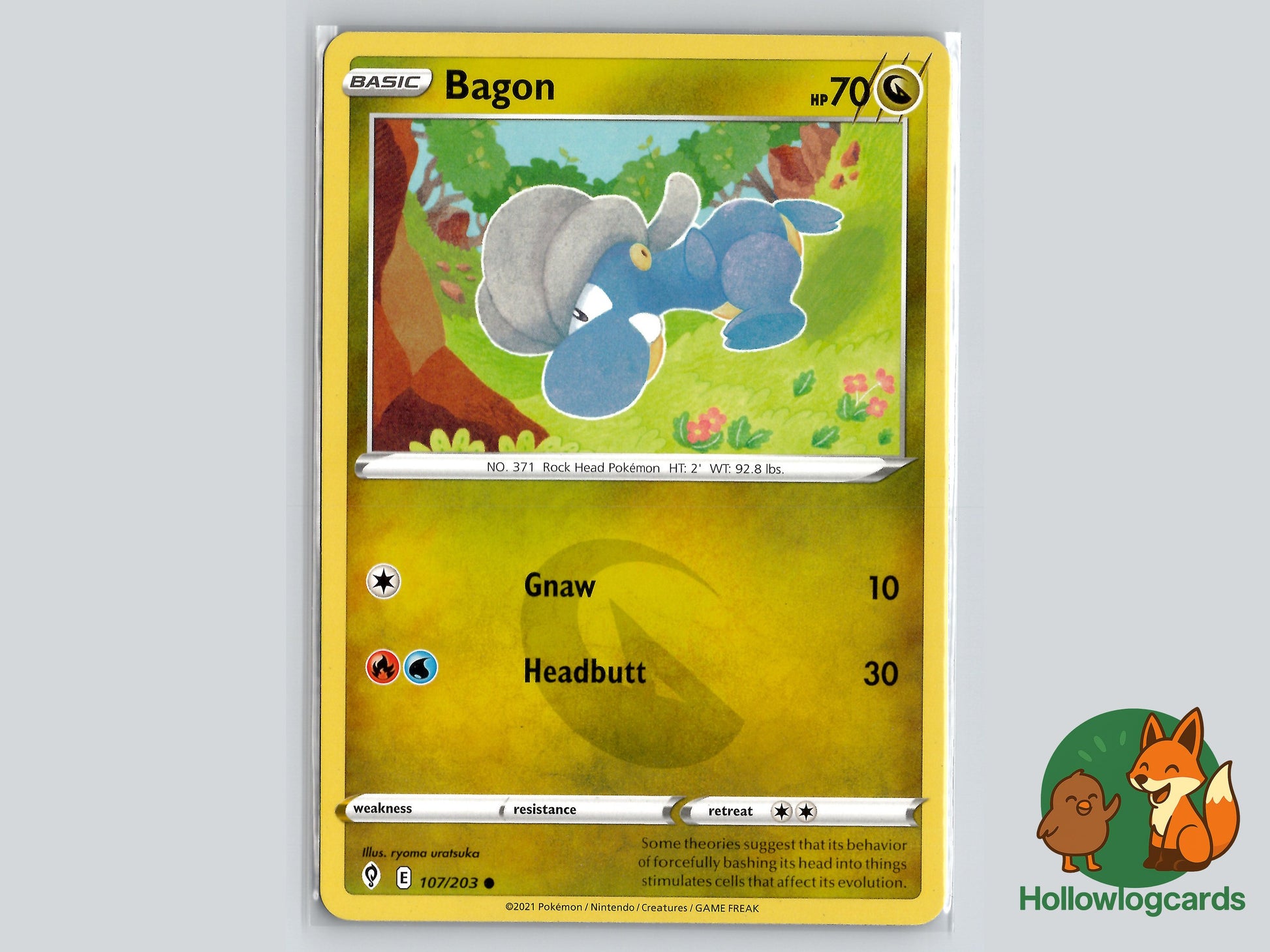 Image of Bagon Evolving Skies (EVS) #107