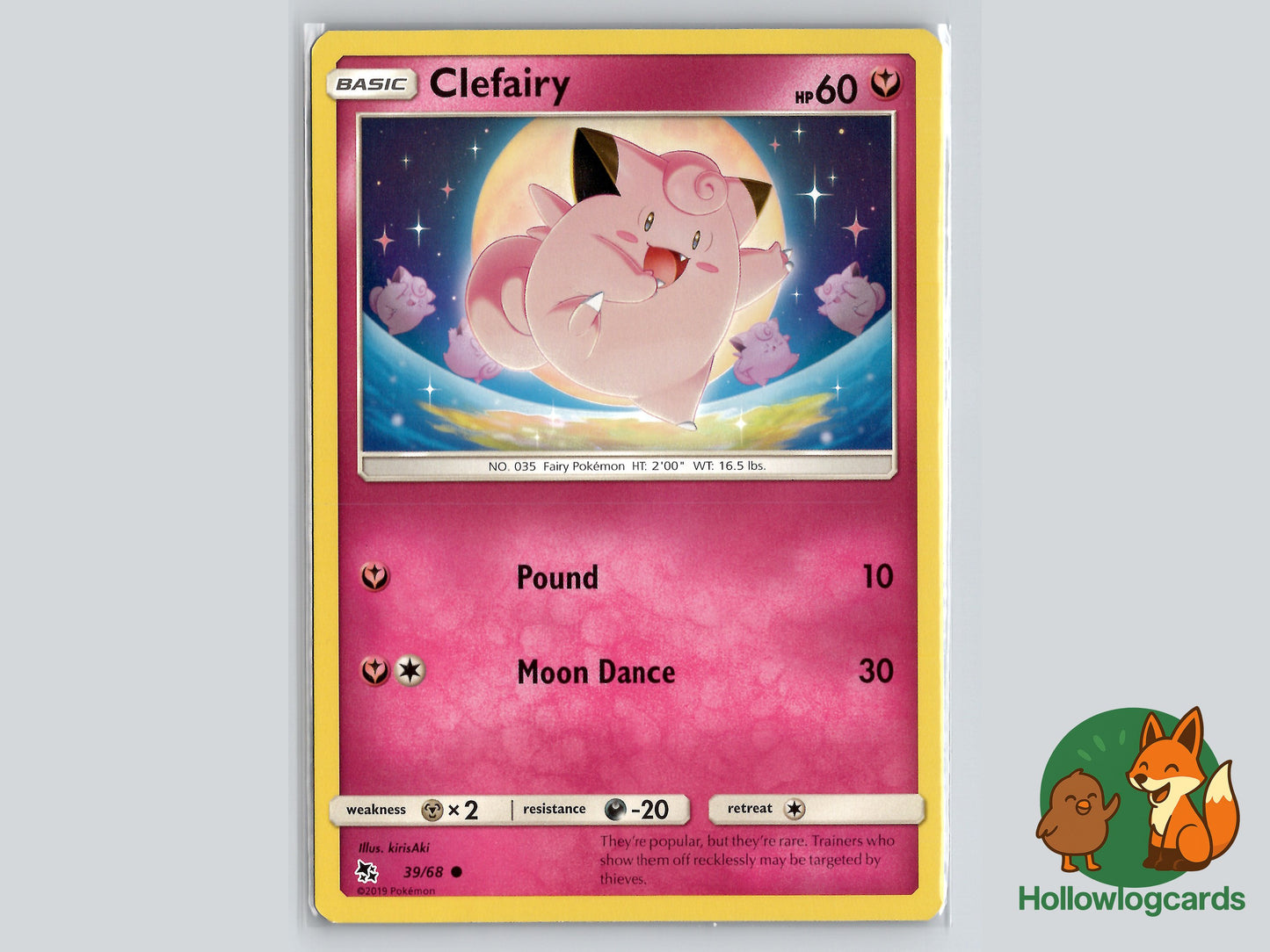 Image of Clefairy Hidden Fates (HIF) #039