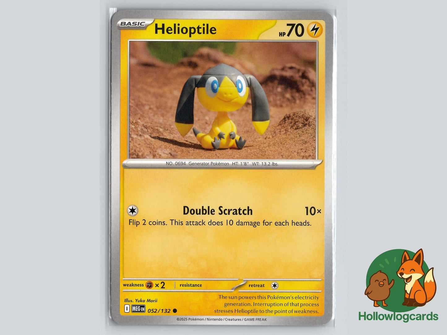 Image of Helioptile Mega Evolution (MEG) #52