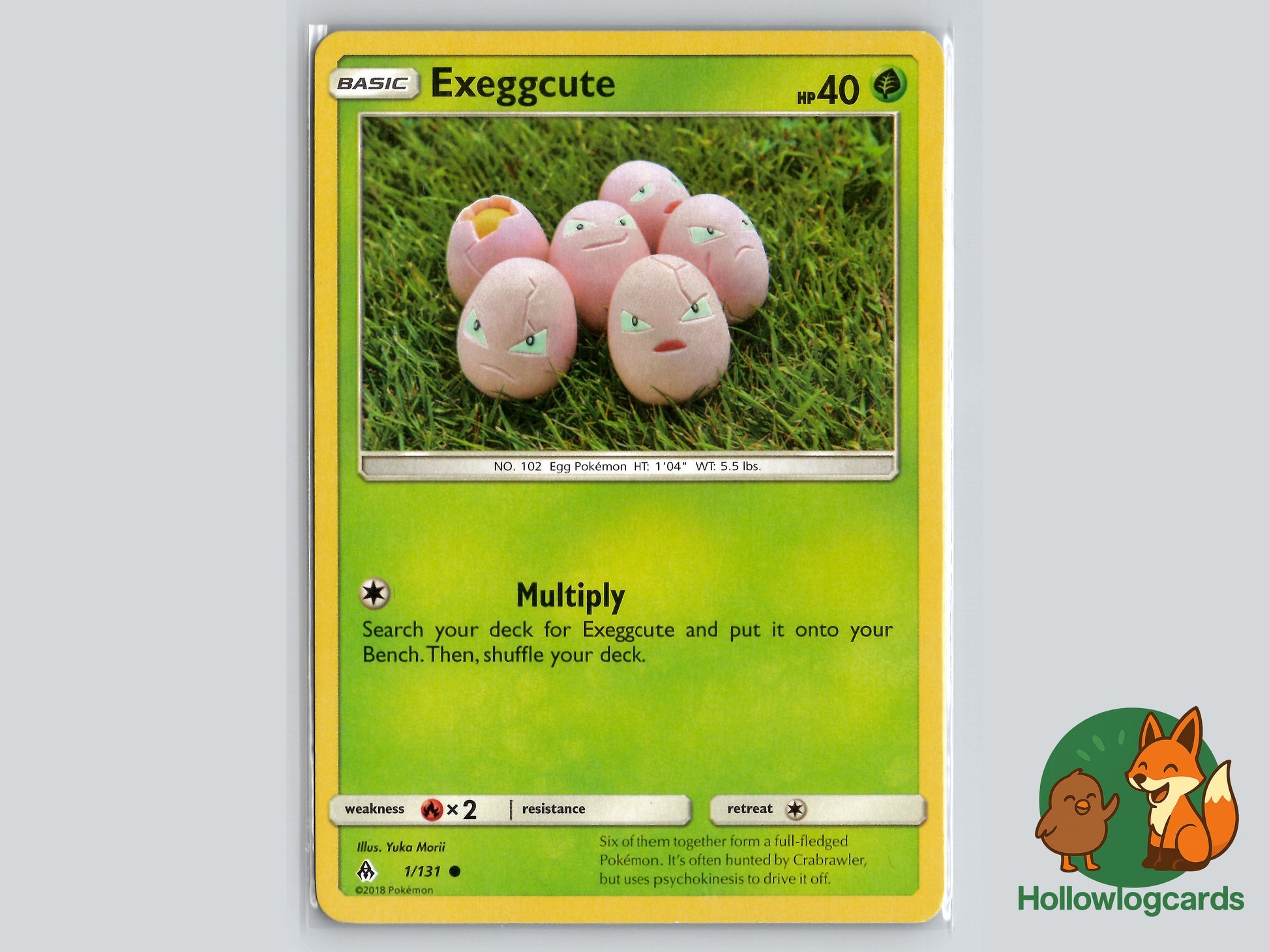 Image of Exeggcute Forbidden Light (FLI) #1
