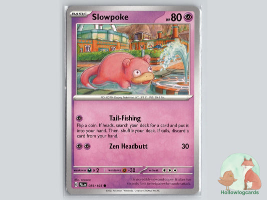 Slowpoke (085/193) - Paldea Evolved Pokémon Card