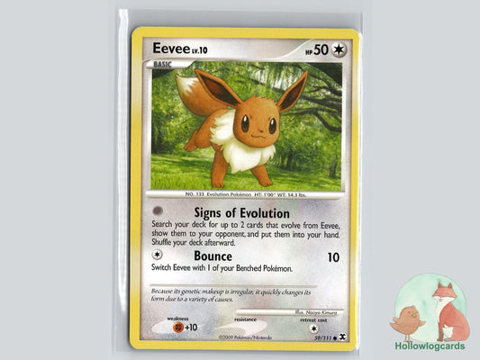Eevee (59/111) - Rising Rivals Pokémon Card