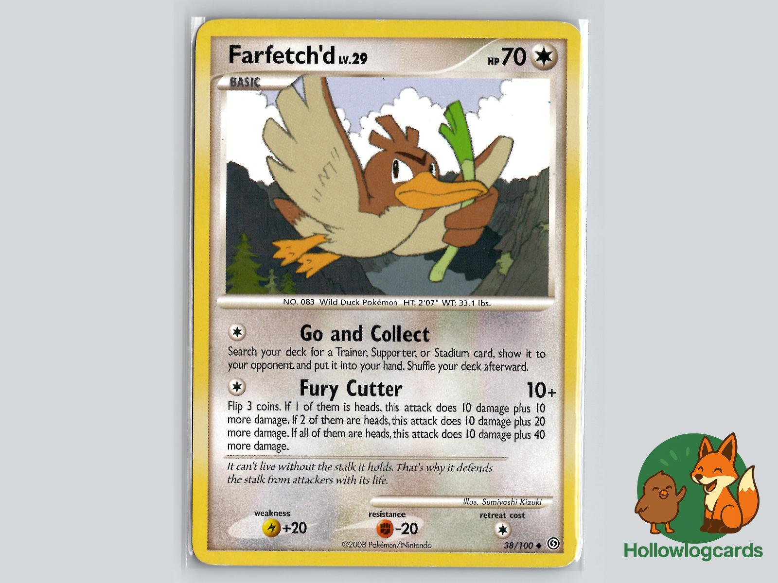 Farfetch'd (38/100) - Stormfront Pokémon Card