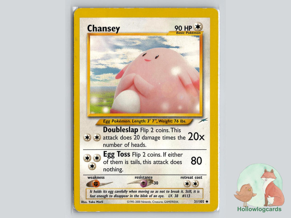 Chansey (31/105) - Neo Destiny Pokémon Card