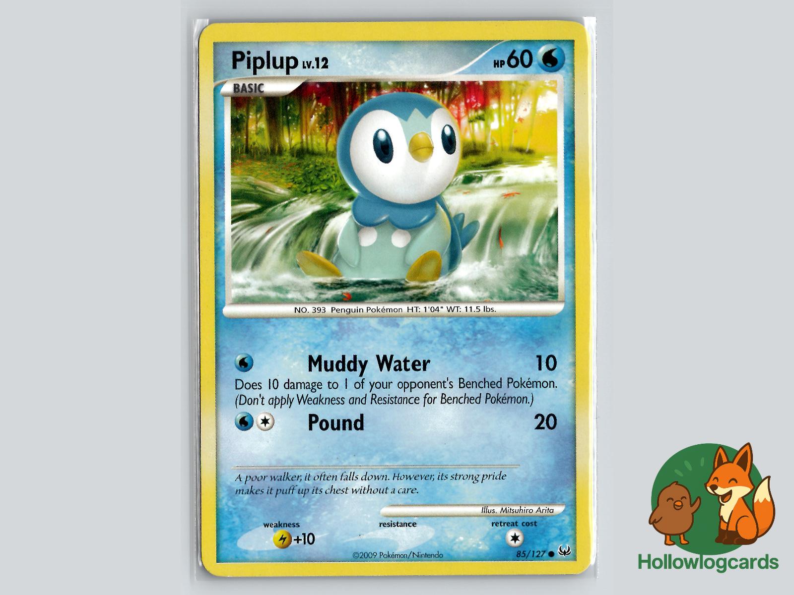 Piplup (85/127) - Platinum Pokémon Card