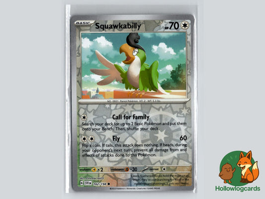 Squawkabilly (162/198) - Scarlet & Violet Pokémon Card