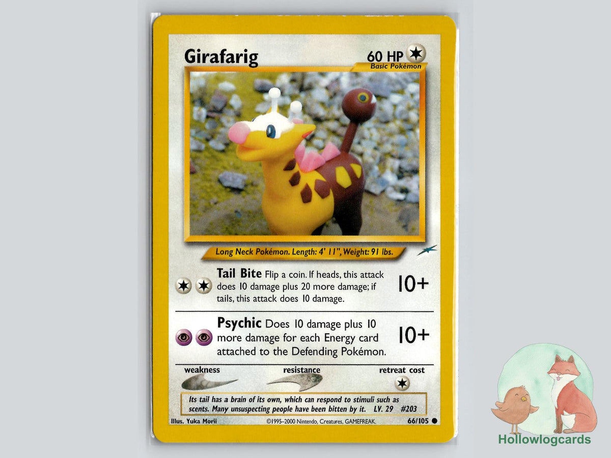 Girafarig (66/105) - Neo Destiny Pokémon Card