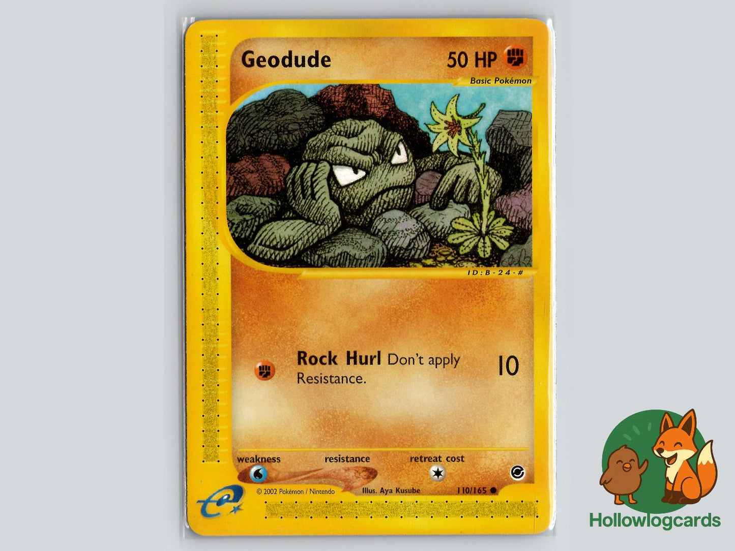 Geodude (110/165) - Expedition Base Set Pokémon Card