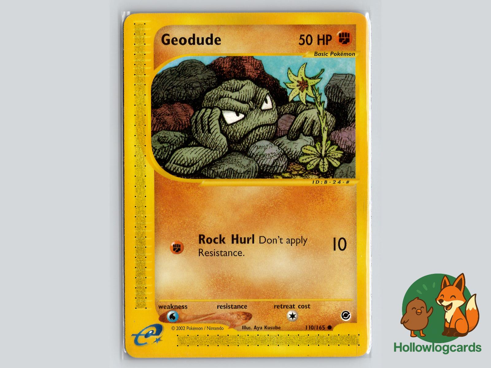 Geodude (110/165) - Expedition Base Set Pokémon Card
