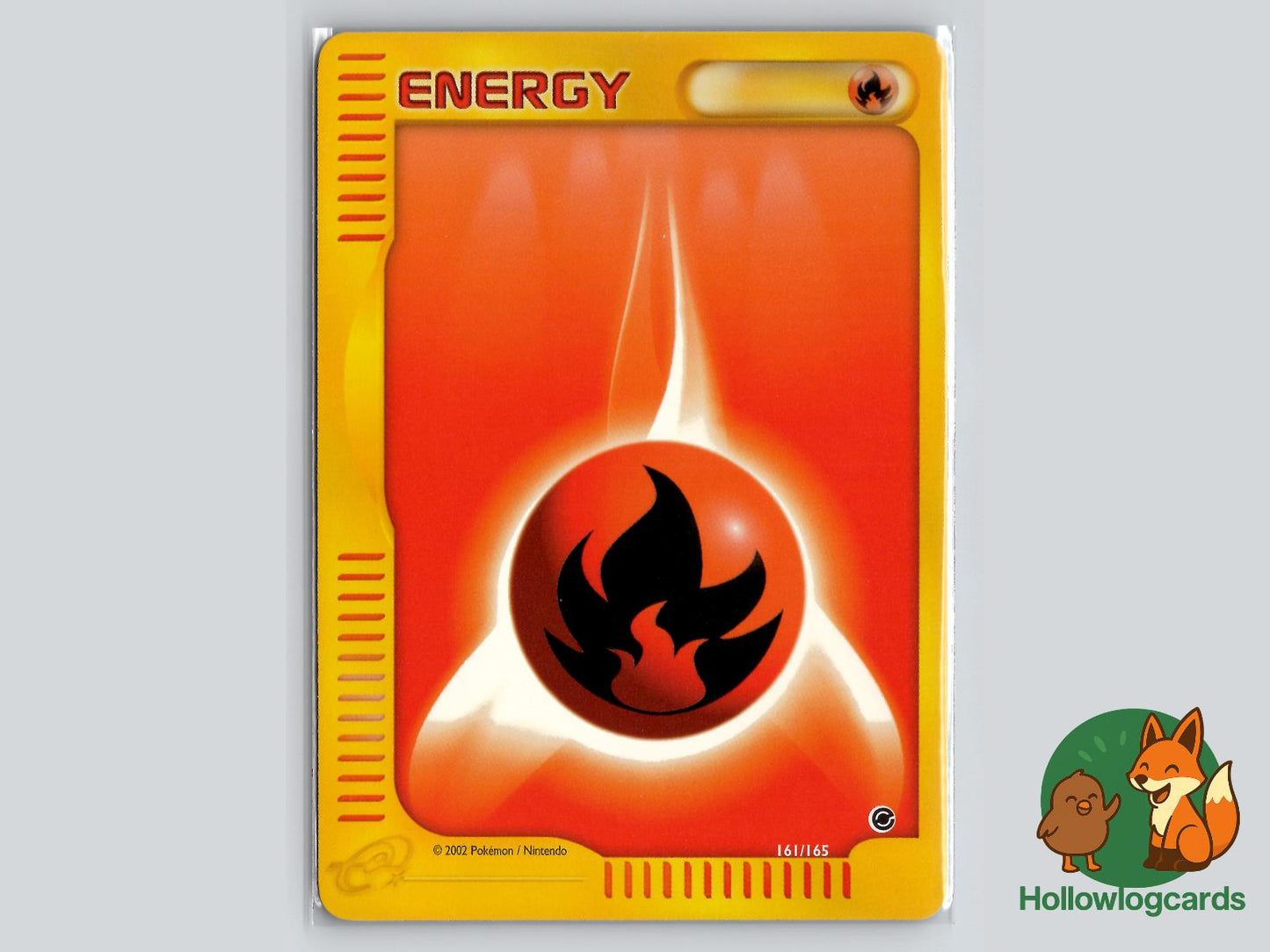 Fire Energy (161/165) - Expedition Base Set Pokémon Card