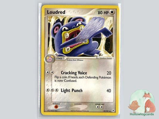 Loudred (39/101) - Hidden Legends Pokémon Card
