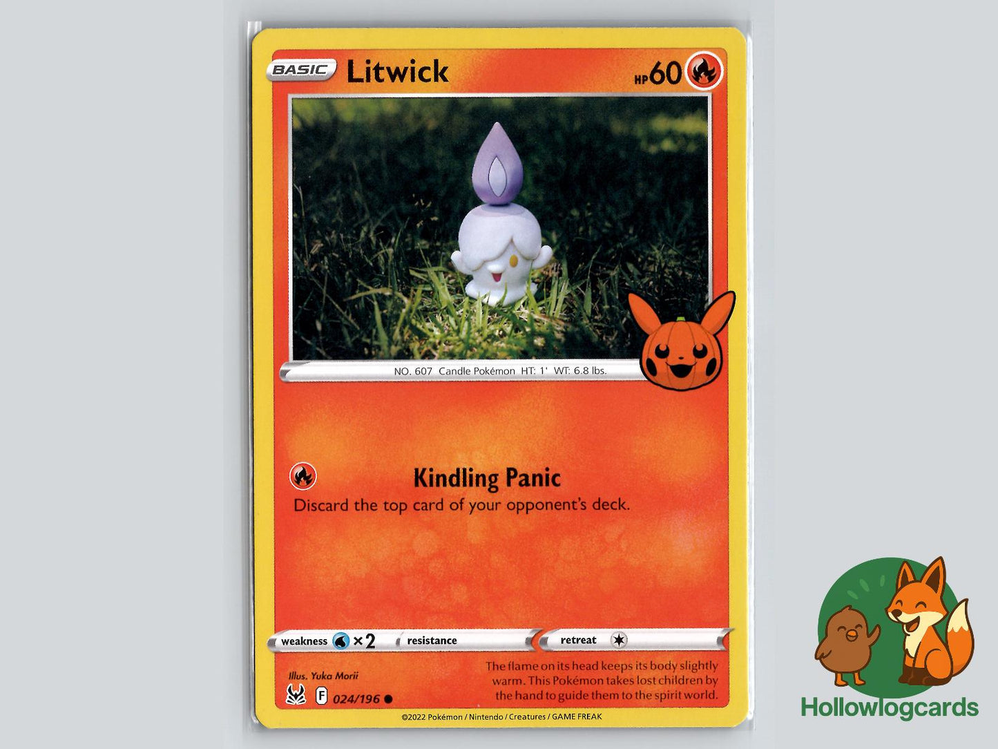 Litwick (024/196) Pokémon Card