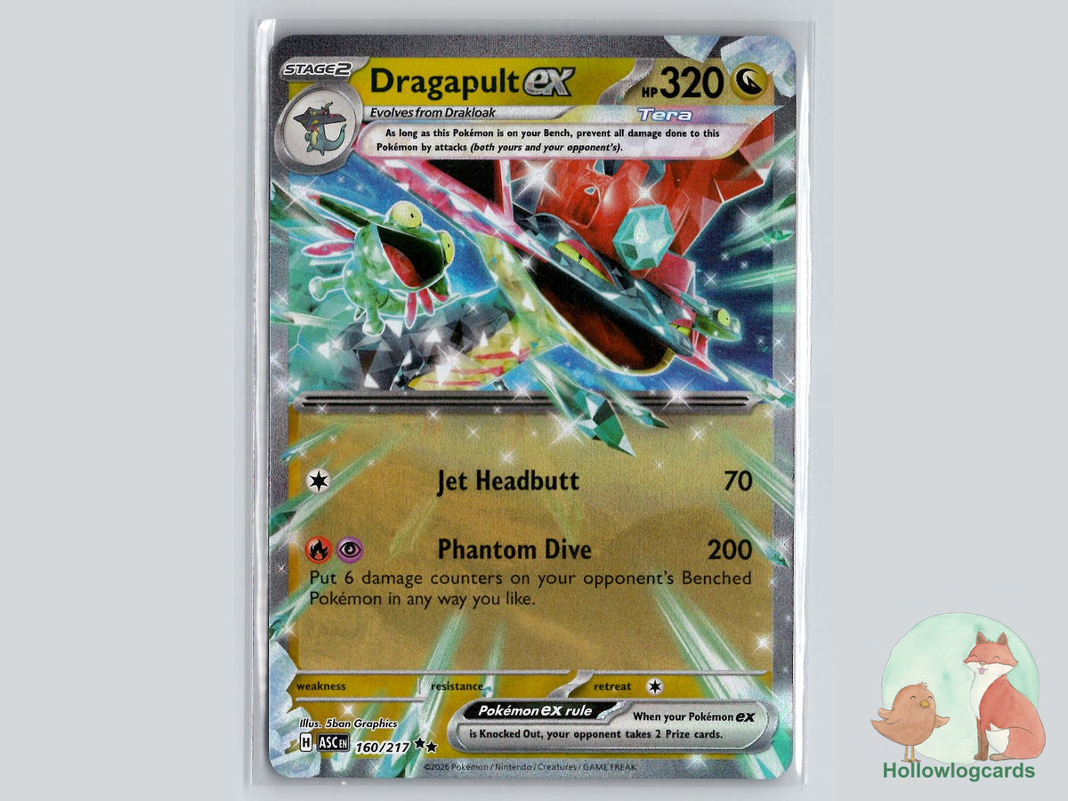 Dragapult ex (160/217) Pokémon Card