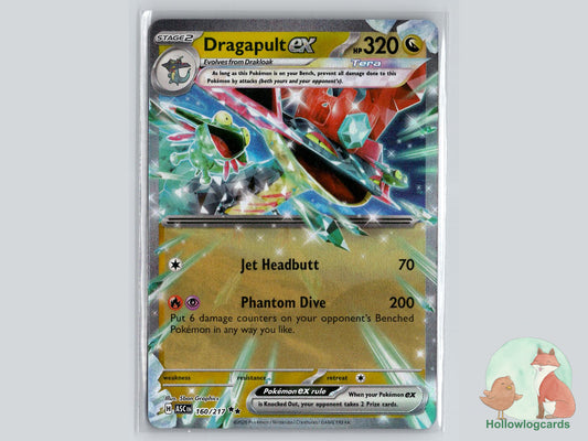Dragapult ex (160/217) Pokémon Card