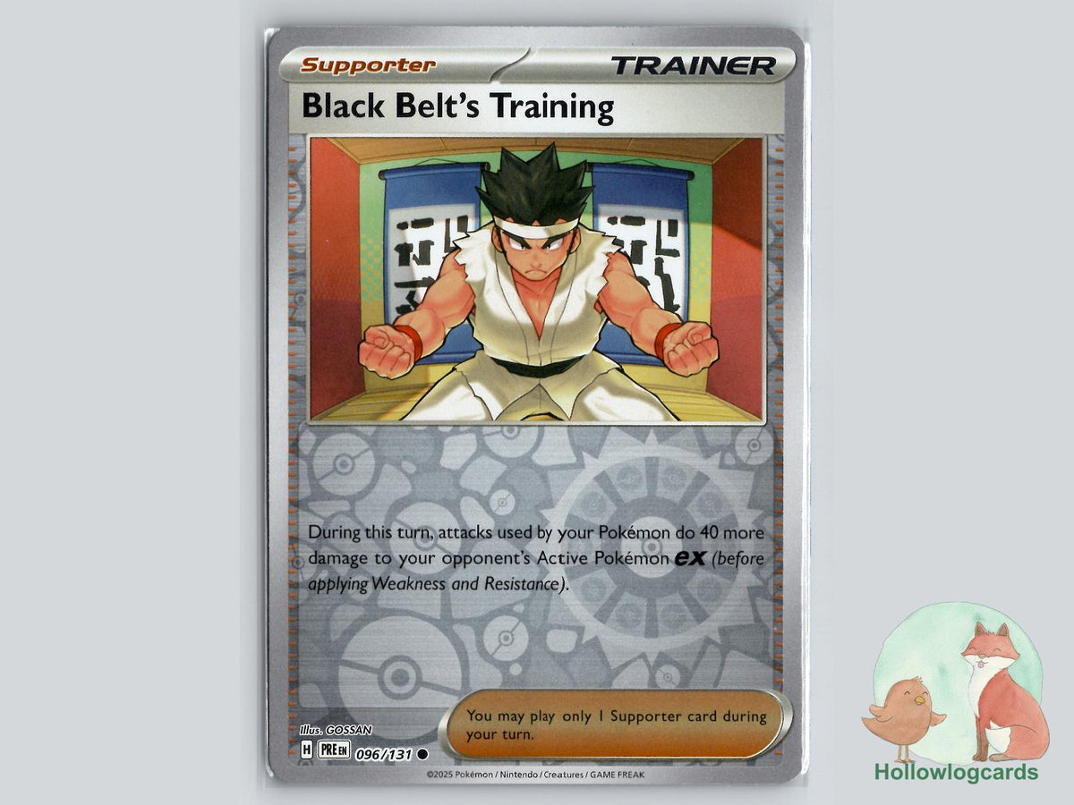 Black Belt's Training (096/131) - Prismatic Evolutions Pokémon Card