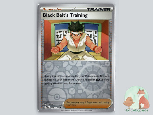 Black Belt's Training (096/131) - Prismatic Evolutions Pokémon Card