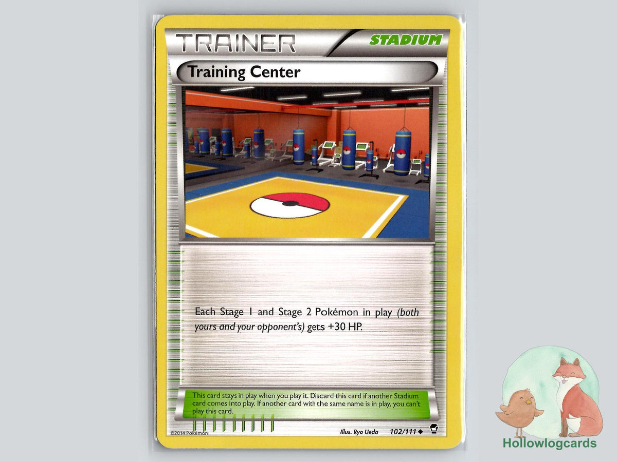 Training Center (102/111) - Furious Fists Pokémon Card
