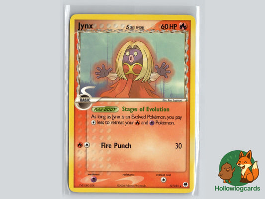 Jynx (17/101) - Dragon Frontiers Pokémon Card