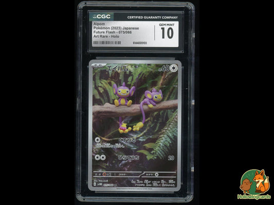 Graded Aipom (075/066) Pokémon Card